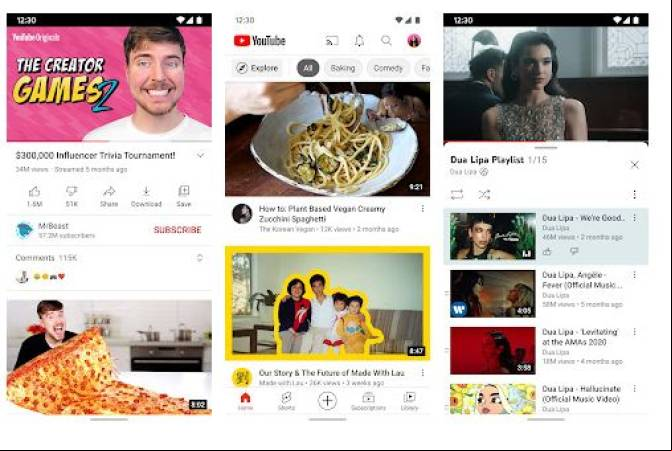 Bajar YouTube Apk