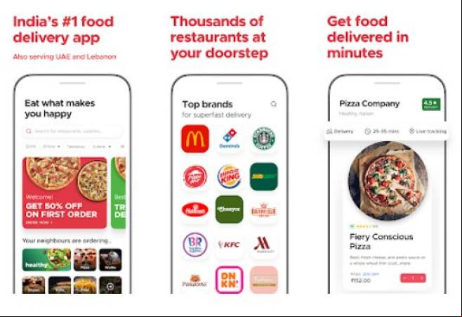 Zomato Delivery App