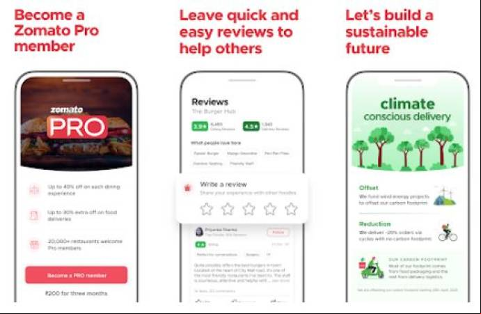 Zomato Delivery App